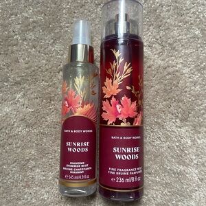Bath & Body Works Sunrise Woods Duo
